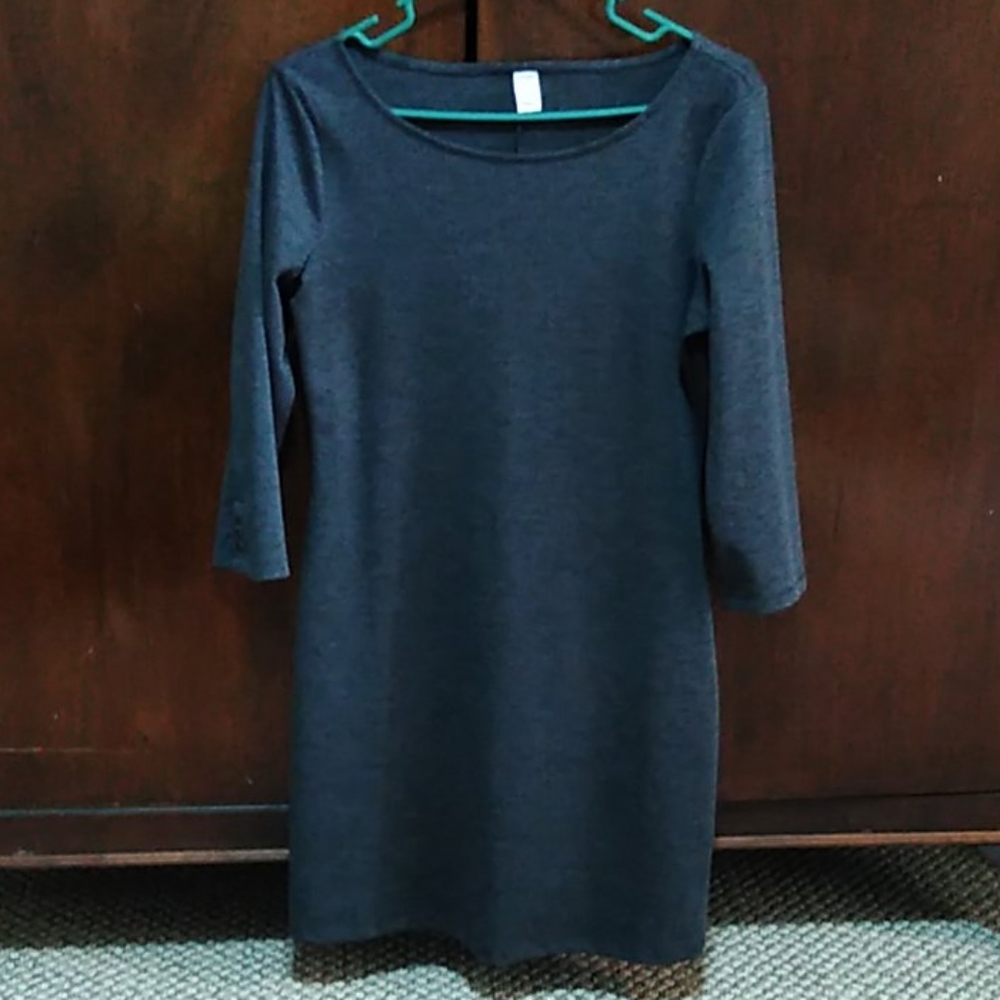 Old navy boatneck gray dress
